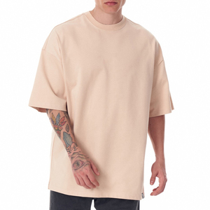 เสื้อยืดแขนสั้นผู้ชายไซส์ใหญ่ ราคาส่ง ผ้าฝ้ายถัก 100% ระบายอากาศได้ดี เป็นมิตรกับสิ่งแวดล้อม เหมาะสำหรับใส่หน้าร้อน แฟชั่นสตรีทแวร์ - Product Image 4