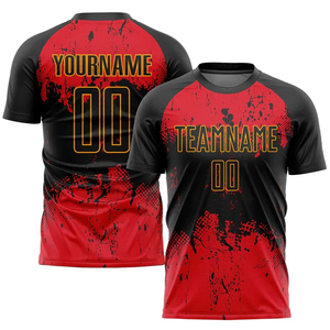 Ensemble de maillots de football sublimés haute performance, anti-transpiration, uniforme de football personnalisé, vêtements de sport pour athlètes professionnels - Product Image 5