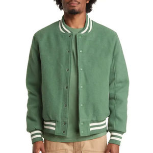 2025 Spliced Winter Clothes for <b>Men</b> <b>Letter</b> Embroidery Outerwear <b>Jacket</b> University Varsity <b>Jackets</b> Baseball <b>Jacket</b> for <b>Men</b> - Product Image 3