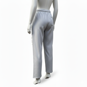 Découvrez les pantalons de survêtement pour hommes IMPEX, épais, couleur unie, avec cordon de serrage, impression personnalisée, strass, tissu polaire, effet délavé. - Product Image 6