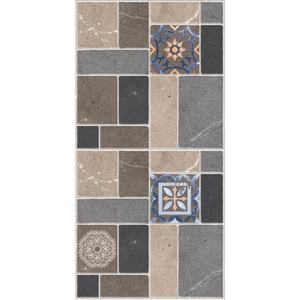 Carrelage de sol durable et résistant à l'usure pour salle de bain et cuisine, design rustique aspect pierre, matériaux en céramique émaillée et porcelaine - Product Image 5