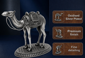 Estatua de Camello de Latón Moderno 999 de Jaipur Metals |   100% Latón |   7x5x6cm |   100g |   Decoración del Hogar y Regalos para Diwali y Cumpleaños - Product Image 2
