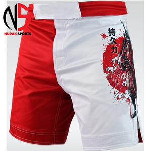 Shorts MMA de bonne qualité pour homme, impression de logo personnalisée, shorts MMA de style le plus récent, vêtements d'entraînement, meilleure qualité, nouveau design - Product Image 1