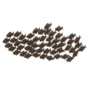 Décoration murale en cuivre en forme de ventilateur, best-seller, art mural de luxe pour la maison, accent décoratif mural pour la maison - Product Image 6