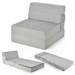 Tri-fold <b>Sleeper</b> <b>Sofa</b> Bed for Living Room Bedroom Comfortable Folding <b>Sofa</b> Beds - Product Image 2
