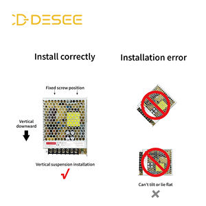 핫 세일 LRS 시리즈 100W 24V AC-DC 초박형 전원 공급 장치 BIS 스위칭 88% 효율성 LED 조명용 - Product Image 5