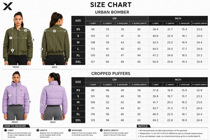 X Sports City Women's Urban Bomber & <b>Cropped</b> <b>Puffers</b> Winter Quilted <b>Puffer</b> <b>Jacket</b> Full Sleeve Zipper Closure Multi Design Colors - Product Image 6