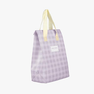 กระเป๋าผ้าไม่ทอเคลือบสีสันสดใส/กระเป๋า 3 มิติ/กระเป๋าเก็บความเย็น/กระเป๋าเก็บอุณหภูมิสำหรับอาหารกลางวัน - Product Image 6