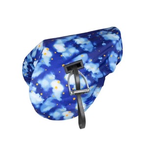Housse de selle de cheval avec logo personnalisé, fabriquée avec les meilleurs matériaux, entièrement conçue, rembourrage en coton, doublure en polaire. - Product Image 5