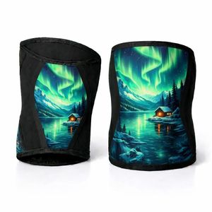 Rodilleras Deportivas de Neopreno de 7mm con Logotipo Personalizado, Transpirables, Flexibles, de Nailon, para Hombre, para Crossfit, Protección y Alivio del Dolor - Product Image 3