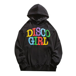Sweat à capuche décontracté pour homme en coton 100% pour l'hiver, style streetwear, avec logo sur le devant, coupe classique, tissu 350g - Product Image 2