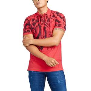 Camiseta Polo de Golf para Hombre, Uniforme de Poliéster y Algodón, Personalizada con Sublimación, Bordado de Logotipo, Manga Corta, Venta al Por Mayor - Product Image 1