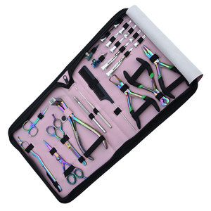 Kits d'extensions capillaires de haute qualité, accessoires professionnels pour le coiffage et les extensions, installation complète d'extensions capillaires - Product Image 3