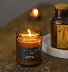 Proveedor Confiable de Velas Aromáticas de Soya de Lujo con Múltiples Aromas, en Frascos de Vidrio Esmerilado Blanco con Tapa de Madera para Nochebuena - Product Image 2