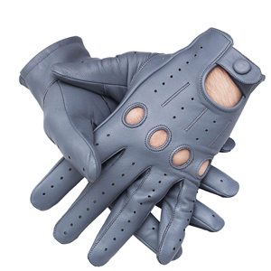 Full Finger Leather <b>Driving</b> <b>Gloves</b> Best Breathable Unisex <b>Driving</b> <b>Gloves</b> Cowhide Leather <b>Gloves</b> - Product Image 3
