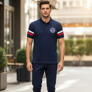 Polo de Alto Rendimiento con Absorción de Humedad para Hombre, Uniforme de Trabajo Profesional, Camiseta Polo con Logotipo Personalizado, Anti-Pilling, Polos de Golf - Product Image 6