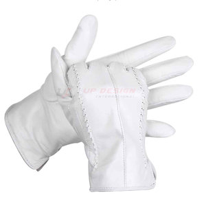 Custom Made Design Low Price High Quality Top Selling Wholesale Men's Winter Outdoor Leather <b>Gloves</b> Keeping <b>Warm</b> - Product Image 2