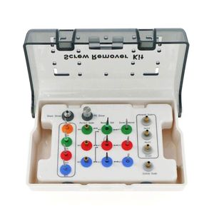 Kit Completo de Implantes Dentales: 35 Piezas de Brocas de Fijación Integral con Destornilladores y Llaves, Juego de Llaves de Acero Inoxidable - Product Image 4