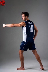Uniformes de Voleibol Sublimados de Secado Rápido, Ropa Deportiva con Estampado Personalizado, Ropa de Voleibol para Hombre y Mujer - Product Image 4