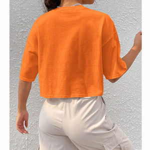 Top Corto Holgado de Verano para Mujer - Tejido Transpirable y Ecológico, Sensación Ligera y Suave para un Estilo Destacado - Product Image 5