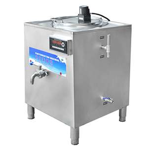 Machine de pasteurisation automatique de lait et de crème glacée en lots de 100 L avec système de contrôle - Product Image 3