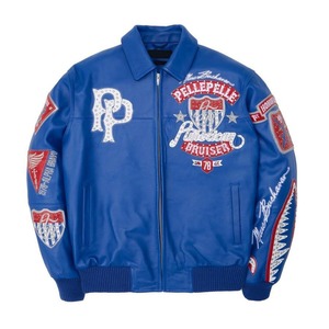 Veste en cuir pour homme, style urbain, respirante, imperméable, texture raffinée, style classique, décontractée, pour le soir, soldes d'hiver - Product Image 1