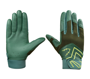 Gants de baseball et de softball personnalisés avec logo pour hommes, en cuir de haute qualité, pour le frappeur - Product Image 1