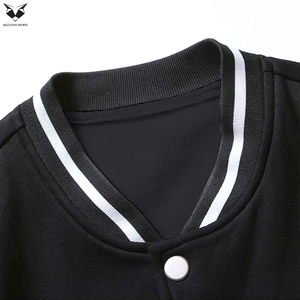 Wholesale Custom Patchwork Cotton Varsity Jacket High Quality Embroidery Autumn Unisex Letterman Varsity Bomber Jackets - Product Image 4
