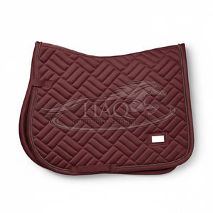 Ensemble de tapis de selle matelassés pour l'équitation, vêtements équestres, tapis de selle de luxe pour le dressage, équipement d'équitation respirant - Product Image 1