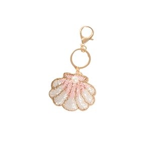 Trendy Cartoon Woven Seed Beads Embroidery Coin Holder Keychain Handmade Color Changing Gift - Product Image 2