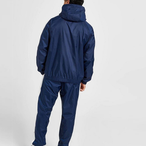 Conjunto Deportivo Informal de Verano para Hombre, con Capucha, Chaqueta Cortavientos de Nailon y Poliéster, Secado Rápido, Transpirable, 2 en 1 - Product Image 2