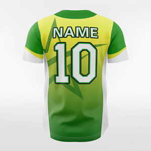 เสื้อเบสบอลซอฟต์บอลคุณภาพสูง ระบายอากาศได้ดี ไซส์ใหญ่สำหรับผู้ชาย บริการ OEM ป้องกันแบคทีเรีย ป้องกันรังสียูวี ผลิตจากโพลีเอสเตอร์ 100% - Product Image 4