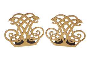 Sujetalibros de metal duradero para escritorio de oficina, organizador de libros para uso en biblioteca escolar - Product Image 2