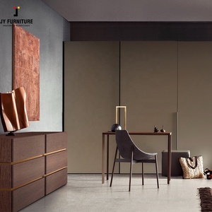 JY Furniture Armoire de chambre à coucher européenne moderne du Vietnam RTA qualité supérieure pliable nouveauté pour la maison hôtel appartement panneau - Product Image 1