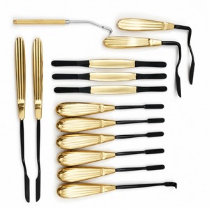 Juego de Instrumentos Quirúrgicos de Acero Inoxidable de Primera Calidad Tegra Surgical de 14 Piezas para Lifting Facial, Lifting de Cejas, Cirugía Plástica Endoscópica y Rasps Nasales - Product Image 3