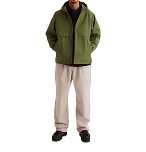 เสื้อแจ็คเก็ต Anorak ระบายอากาศได้ดี กันลม กันน้ำ น้ำหนักเบา มีซิปเต็มตัว สำหรับผู้ชาย รับสกรีนโลโก้ เหมาะสำหรับออกกำลังกายและกิจกรรมกลางแจ้ง - Product Image 5
