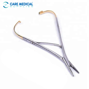 Nuevo Portaagujas Dental Manual de Acero Inoxidable, Pinzas para Instrumentos Quirúrgicos de Ortodoncia - Product Image 6