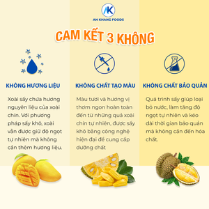 Mango en Rodajas de Alta Calidad, Sin Conservantes, Sabor Dulce, Orgánico, Liofilizado, Larga Vida Útil, Marca KHANG, Certificado HACCP - Product Image 3