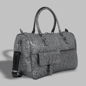 PU Leather <b>Travel</b> Duffle <b>Bag</b> | Large <b>Weekender</b> <b>Bag</b> with Adjustable Shoulder Strap - Product Image 1