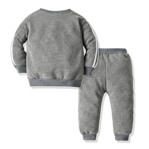 Conjunto Deportivo de 2 Piezas para Niños, al por Mayor, Personalizado, Invernal, Transpirable, Ecológico, 100% Algodón, Sudadera Estilo Urbano - Product Image 4