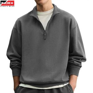 Sweat-shirt à fermeture éclair pour homme très demandé, pull décontracté à manches longues, tissu chaud, style streetwear - Product Image 1