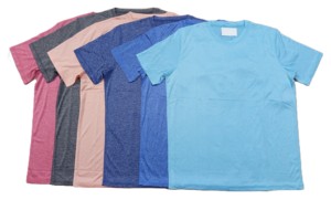 T-shirt décontracté pour homme à manches longues de haute qualité, 100 % polyester, uni, ajusté, anti-plis, séchage rapide, été - Product Image 2