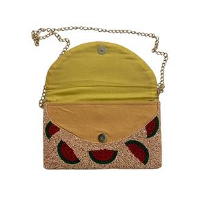 Bolsos de mano con cuentas hechos a mano de primera calidad para mujer, ecológicos, ligeros, para fiestas nocturnas, vendidos por proveedor indio. - Product Image 5