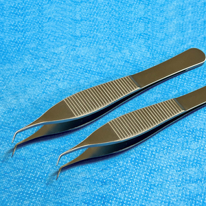 Professional Stainless Steel <b>Pointed</b> Tweezers Precision Eyebrow Hair <b>Removal</b> <b>Tool</b> for Eyelash Extensions CE Certified Manual - Product Image 1