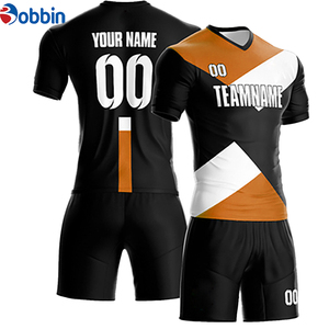 Camisetas de Fútbol Personalizadas Sublimadas, Transpirables, Tallas Grandes, Manga Corta, 100% Poliéster, Uniforme de Fútbol Unisex - Product Image 3