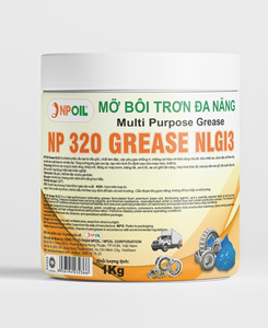 Grasa Premium NPOIL para Altas Temperaturas 320, en Envases de 0.5Kg, 1Kg, 4Kg, 15Kg y 180Kg, Alta Calidad, Vietnam - Product Image 1