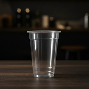 Gobelets ronds jetables transparents en PP à paroi simple de 95 mm avec couvercles 16oz/24oz pour boissons, café, thé, jus QUANG QUAN - Product Image 5