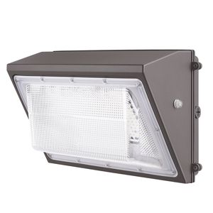 Set di 4 Luci LED Commerciali da Esterno 120W 11000LM 5000K con Sensore di Luce Intelligente per Illuminazione di Sicurezza - Product Image 1