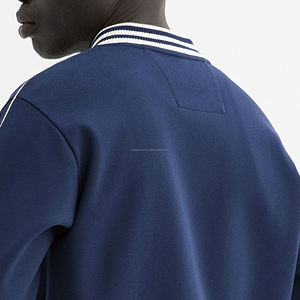 Chaqueta Universitaria de Béisbol, Holgada, con Cuello Alto, de Lona, Transpirable y Ecológica para Primavera - Product Image 4