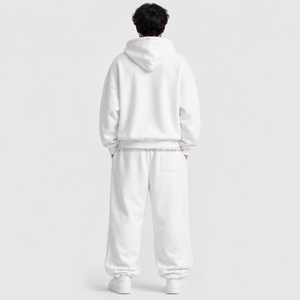 Herren Übergroßer Baggy Trainingsanzug Hoodie und Jogger Set Premium Fleece Freizeitkleidung Sportbekleidung mit Eigenem Logo Großhandel OEM - Product Image 2